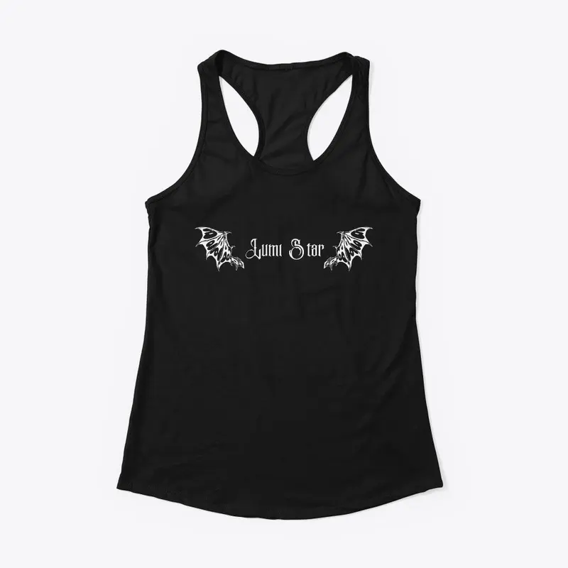 Lumi Star Tank White Font